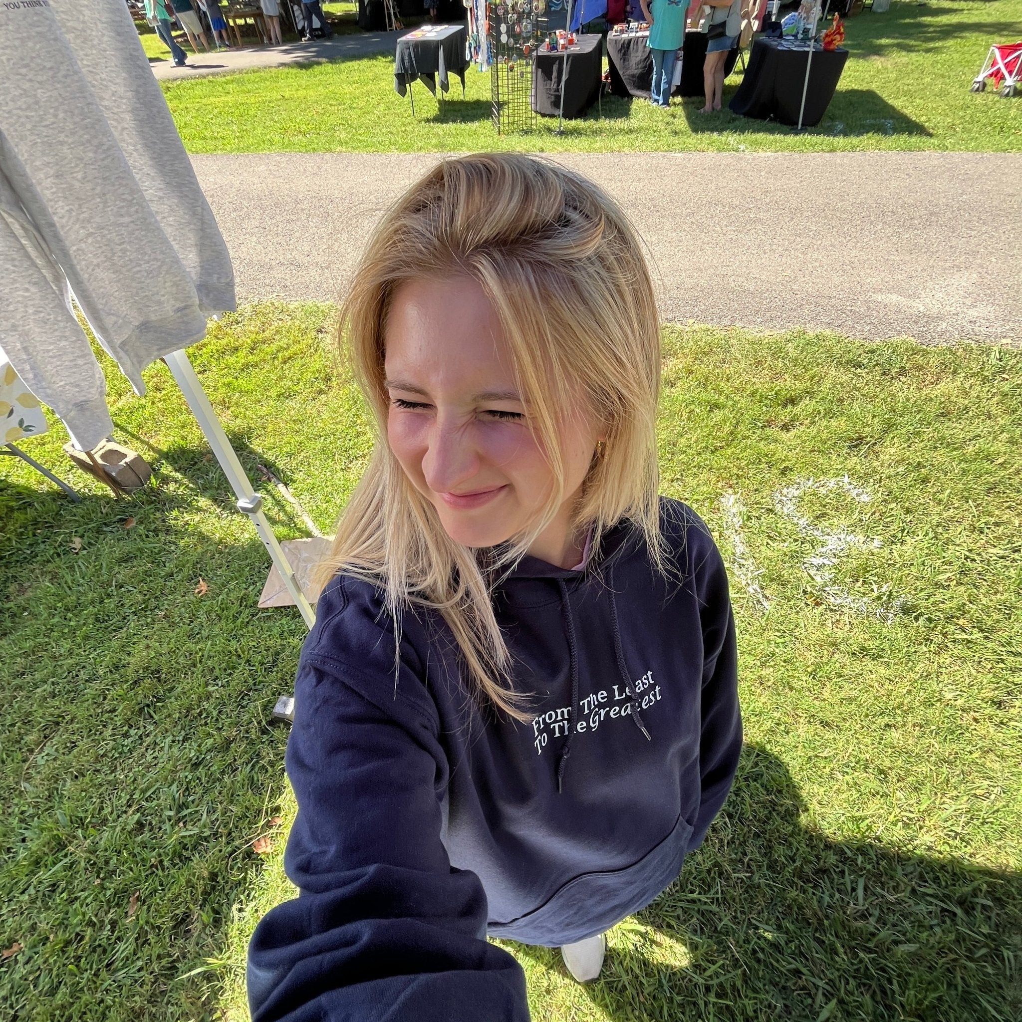 from the least to the greatest front side hoodie